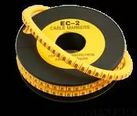 Маркер для кабеля Cabeus EC-2-8 д.7.4мм цифра 8